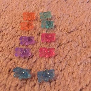 5 pairs of earings